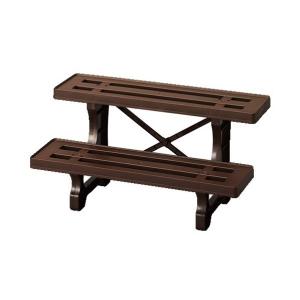 グリーンパル フラワースタンド2段600 チョコブラウン｜DIY FACTORY ONLINE SHOP