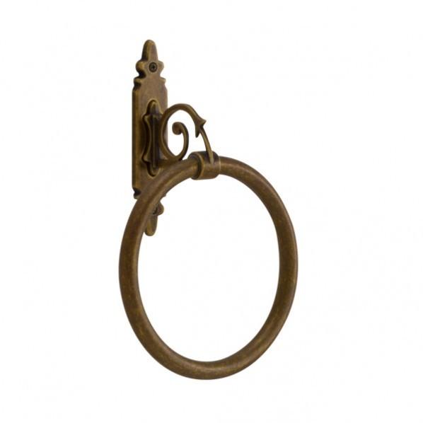 ゴーリキアイランド タオルリング CL AN 真鍮古色仕上げ 幅165×高さ246×奥行80mm 6...