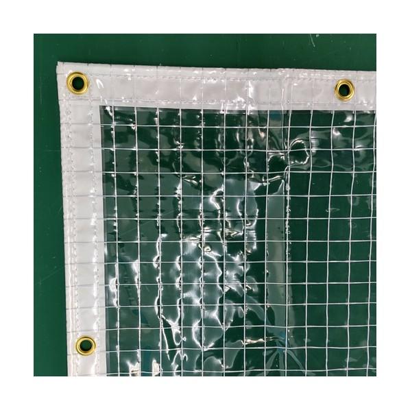 グリーンクロス クラーク 糸入り透明シートGT580 1.8m×3m 6300047867 1枚