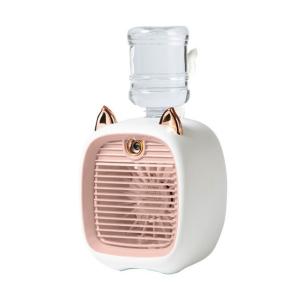 グリーンクロス ミスト 冷風扇 ピンク ポータブ...の商品画像
