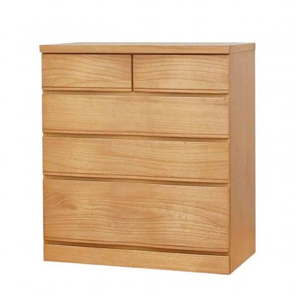 グリーンクロス 桐詞 幅78 4段 チェスト 家具 収納 ナチュラル 6300074128 1台