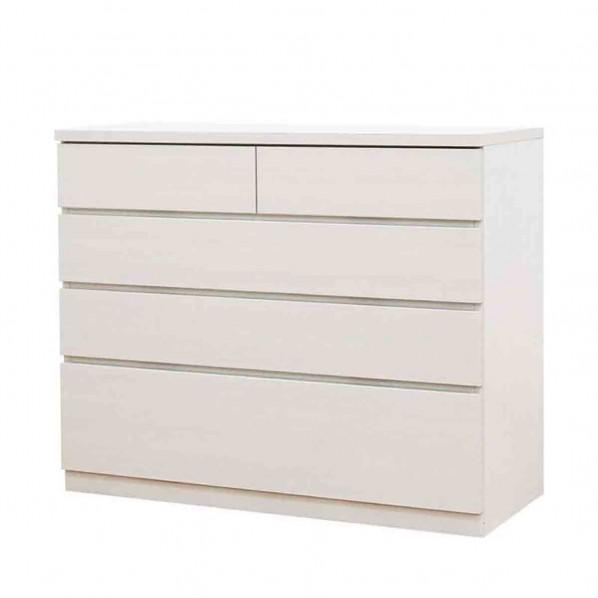 グリーンクロス シルフ 幅102 4段 チェスト 家具 収納 ホワイト 6300074140 1台