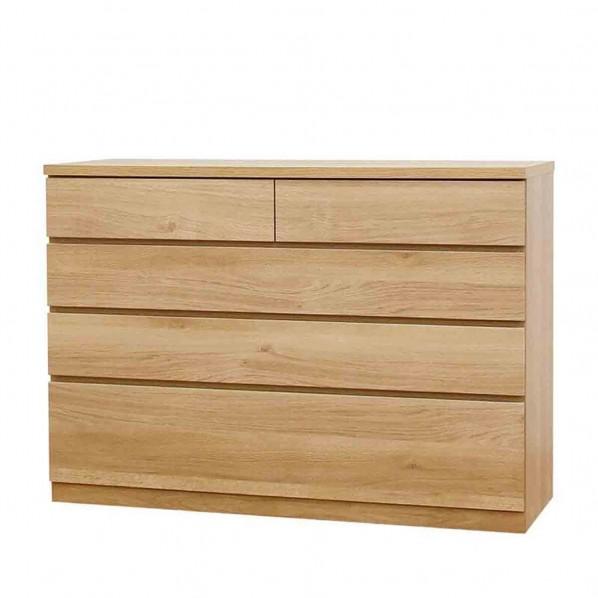 グリーンクロス シルフ 幅118 4段 チェスト 家具 収納 オーク 6300074145 1台