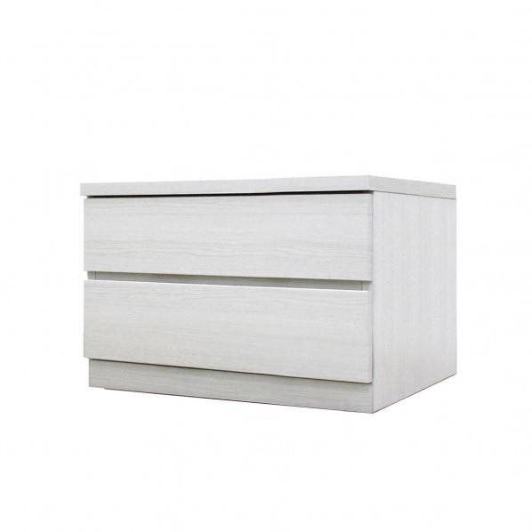 グリーンクロス フィット 幅60 2段 チェスト 奥行44cm 家具 収納 ホワイト 6300074...