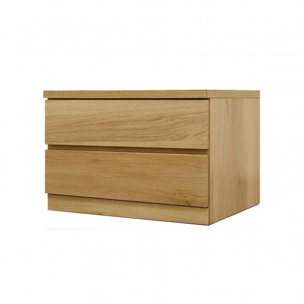 グリーンクロス フィット 幅60 2段 チェスト 奥行44cm 家具 収納 オーク 63000741...