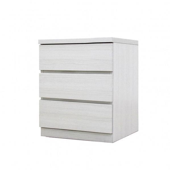 グリーンクロス フィット 幅50 3段 チェスト 奥行44cm 家具 収納 ホワイト 6300074...