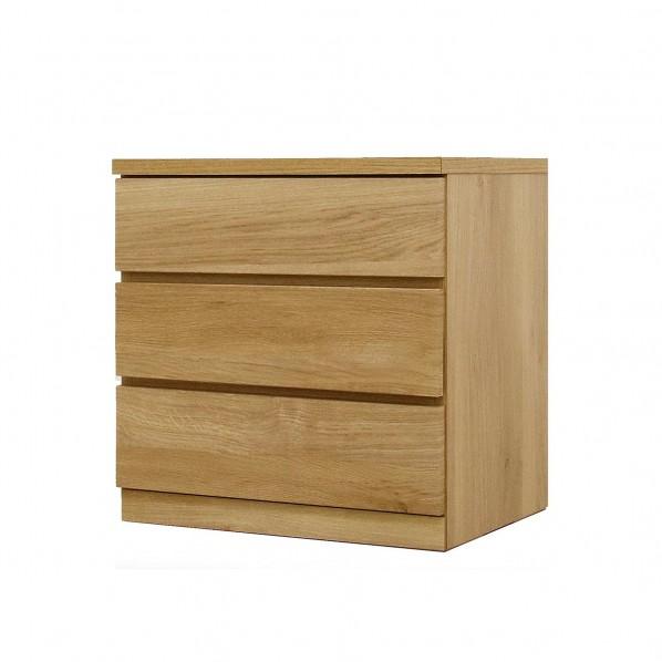 グリーンクロス フィット 幅60 3段 チェスト 奥行44cm 家具 収納 オーク 63000741...