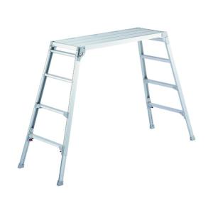 ハセガワ 長谷川工業 アルミ足場台 DRS-1000c (天板高さ0.65〜0.96m