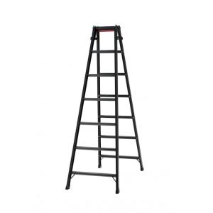 長谷川工業 はしご兼用脚立(BLACK LABEL) 天板高さ:1.99(m) RHB-21