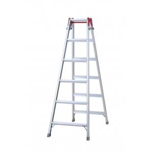 ALINCO　 はしご兼用脚立　MBV-180S　最大重量100kg　脚立高さ1m70cm　梯子高さ3m60cm　アルインコ　6尺　Y Amazon.co.jp: アルインコ 伸縮脚付きはしご兼用脚立(踏ざん幅60mm・各