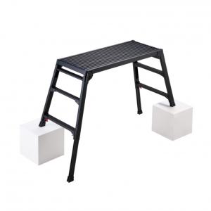 ※法人専用品※BLACK LABEL 脚部伸縮足場台/Black Label ブラック DRSWB-1000｜DIY FACTORY ONLINE SHOP