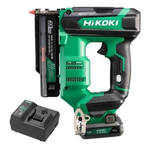 HiKOKI(ハイコーキ) 10.8V 充電式 ピン釘打機 電池1個・充電器・ケース付 セット アグレッシブグリーン 長さ15?35mm NP1235DA (JS) 1個
