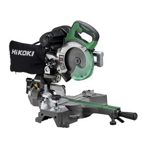 HiKOKI C6RSHD(K) 卓上スライド丸のこ 165mm 両傾斜 黒鯱チップソー付
