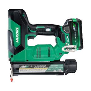 HiKOKI(ハイコーキ) 36V 充電式 仕上げ釘打ち機 フルセット アグレッシブグリーン 仕上げ釘 40mm NT3640DA(XPZ) 1台