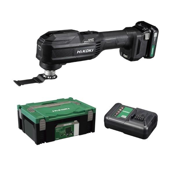 HiKOKI(ハイコーキ) 【バッテリー+1】10.8V 充電式 マルチツール セット品(電池・充電...