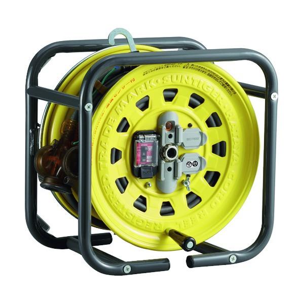 ハタヤ段積みリール100Vアース付(電工ドラム)DGBM-130K