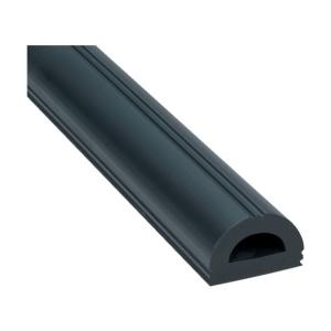 光 D型ゴム 内寸W26×H10mm 黒 40×26×330mm NRLD-330｜diy-tool