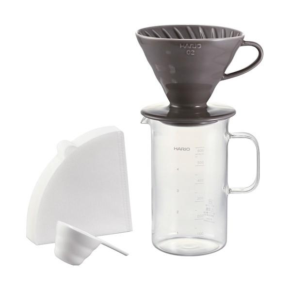 ハリオサイエンス ビーカーサーバー&amp;ドリッパーセット BVD-3012-GR