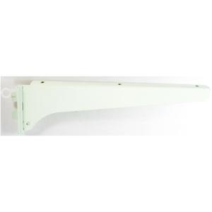 星川金属 品質保証 ファッション棚受 木棚用 左用 1個 長さ 250mm 白