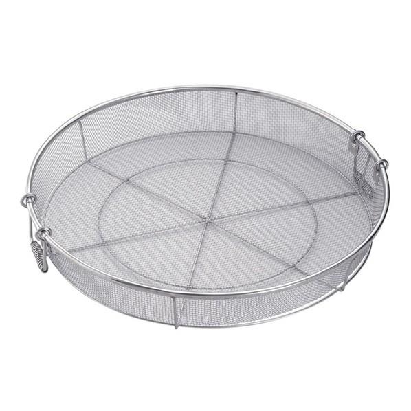 本間冬治工業 18-8給食用手付キ蒸シカゴ 荒目 80cm(5メッシュ) 80cm(5メッシュ) A...