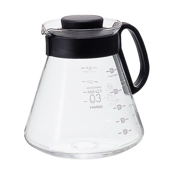 ハリオサイエンス V60 レンジサーバー800ブラック XVD-80B