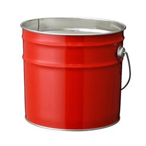 ハンディクラウン カラー下げ缶赤 3290040034 取っ手付きで持ち運びも出来る、ペイント作業の必需品｜diy-tool