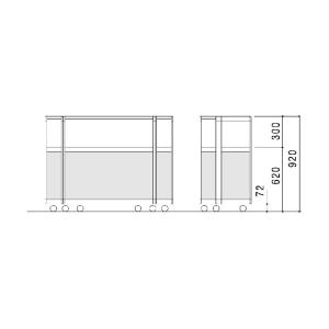 ハヤノ産業 エクシード コーナー平ケースCK ...の詳細画像5