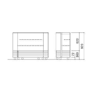 ハヤノ産業 エクシード コーナー平ケースFK2...の詳細画像2