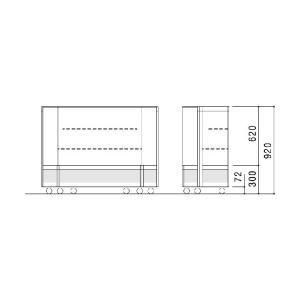 ハヤノ産業 エクシード コーナー平ケースFK2...の詳細画像5