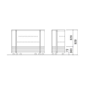 ハヤノ産業 エクシード コーナー平ケースFK ...の詳細画像5