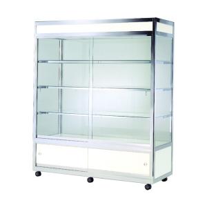 ハヤノ産業 エクシード ハイケースSL ブラック プッシュ錠付 900×450×H1800 SL9-458-B-P