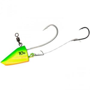 HAYABUSA 無双真鯛 貫撃テンヤDT エビズレン仕様 SE104 UVトリプルチャート 8号 SE104-8-7 釣具 ルアー 釣り フィッシン