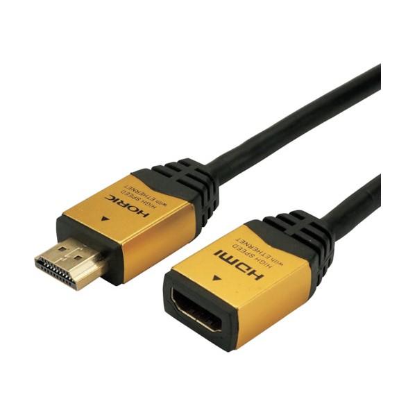 ホーリック HDMI延長ケーブル 2m ゴールド HDFM20-036GD HDFM20-036GD