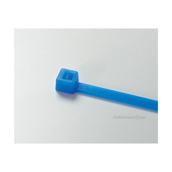 ヘラマンタイトン カラータイ 屋内使用(100本入) ブルー 4.6×202mm T50RBLU