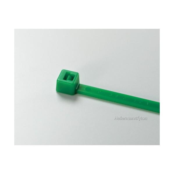 ヘラマンタイトン カラータイ 屋内使用(100本入) グリーン 4.6×202mm T50RGRN