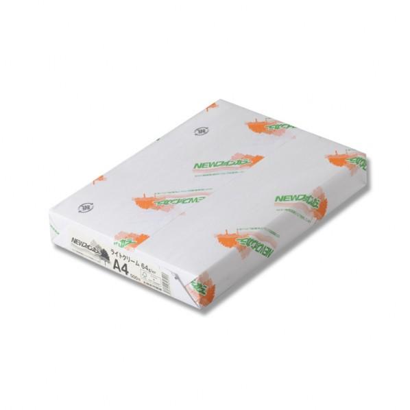 北越コーポレーション コピー用紙 NEWファインカラー A4 ライトクリーム 210×297mm 0...