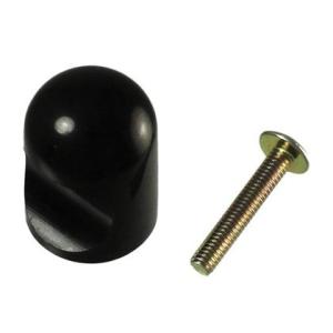 ハイロジック ポッキーつまみ ブラック 20mm T-397...