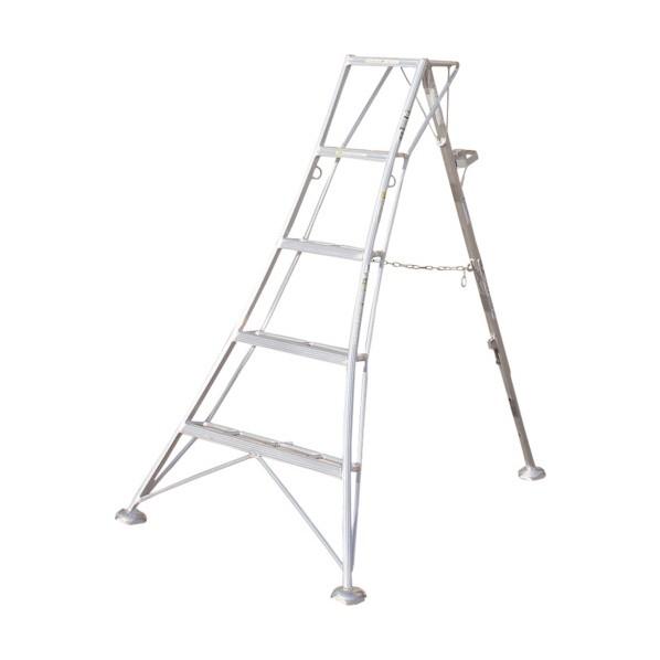※法人専用品※ハラックス アルミ製三脚脚立伸縮式強力タイプアルステップ AP-5