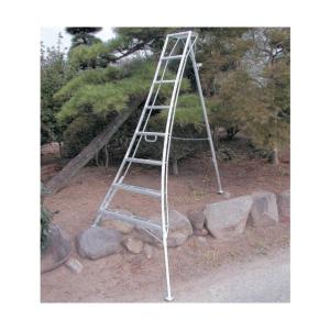 ※法人専用品※ハラックス アルミ三脚脚立ピン式...の詳細画像1
