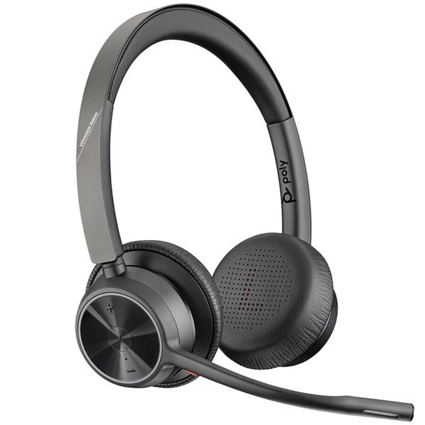 ヒューレット・パッカード Poly Voyager 4320 USB-Aドングル付 両耳 ワイヤレス...
