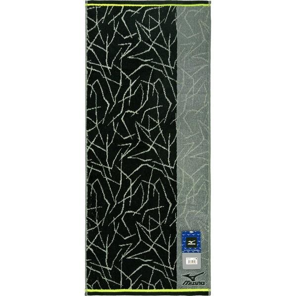 林 フェイスタオル ミズノP4955 ブラック 約34×80cm FP495530 1枚