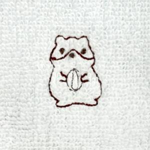 林 ハンドタオル プチシリーズ ブルー 約34...の詳細画像1