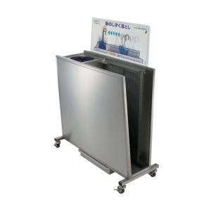 ヒガノ ＰＲＯＦＩＴレインカットＥＣＯ２ＷＡＹスタンダード ステンヘアーライン W745×D350×H800mm PIR-S2W-HL-M 1