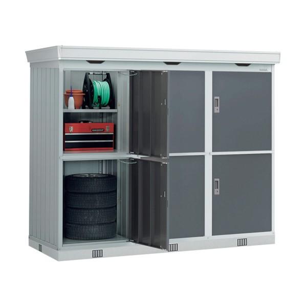 ※法人専用品※イナバ 物置 ドアタイプ連続型 FD-0809WL-2 CG チャコールグレー GJK...