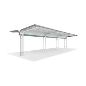 イナバ 自転車置場 BP-24VUL-7 N 埋...の商品画像