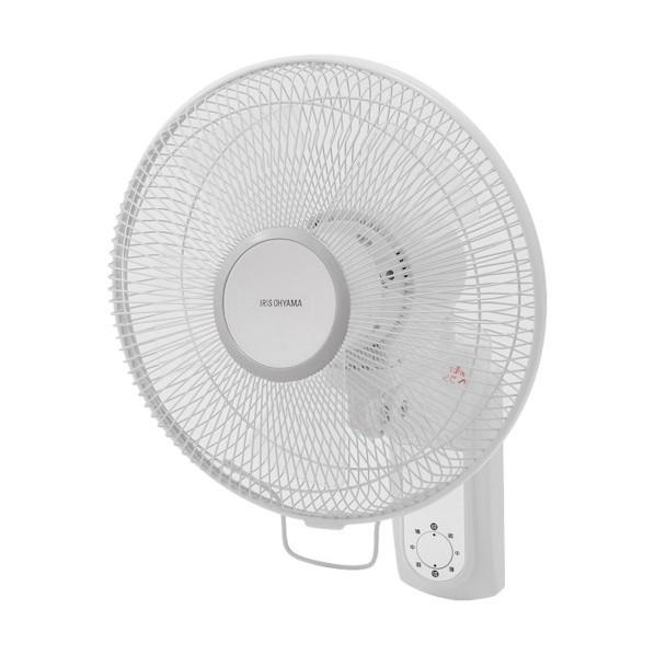 アイリスオーヤマ 509342 壁掛け扇 メカ式 ホワイト WFM-306 1点