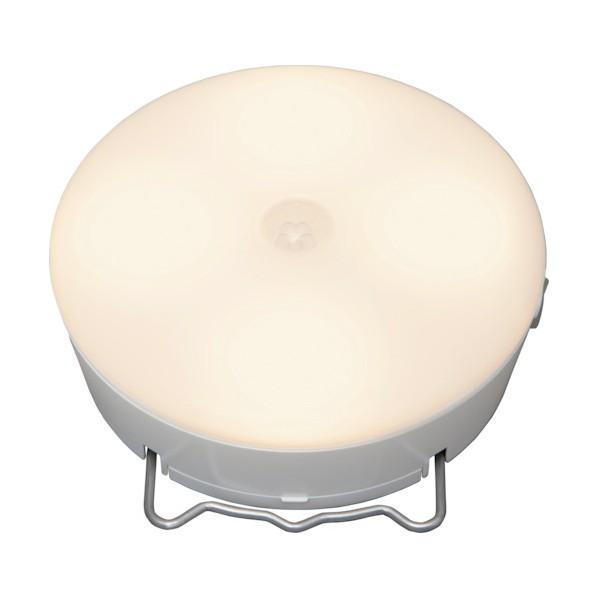 アイリスオーヤマ 乾電池式LEDセンサーライト マルチタイプ 電球色 ホワイト BSL40ML-WV...
