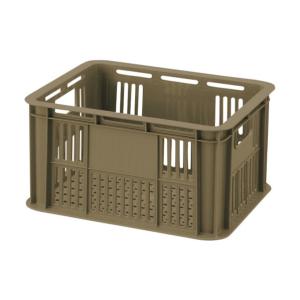 12個セット) AZ採集コンテナ 黄色 底メッシュ みかんコンテナ 野菜