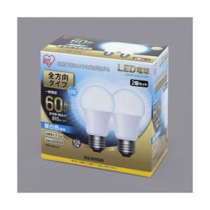 アイリスオーヤマ LED電球 全方向 60形相...の詳細画像1