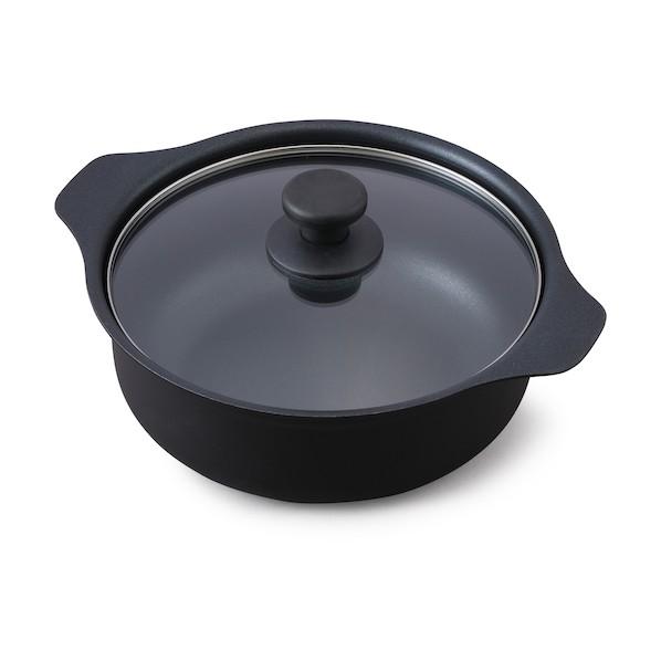 アイリスオーヤマ 517467 鍋 IH対応鍋 24cm IHKP-P24-B (517467)